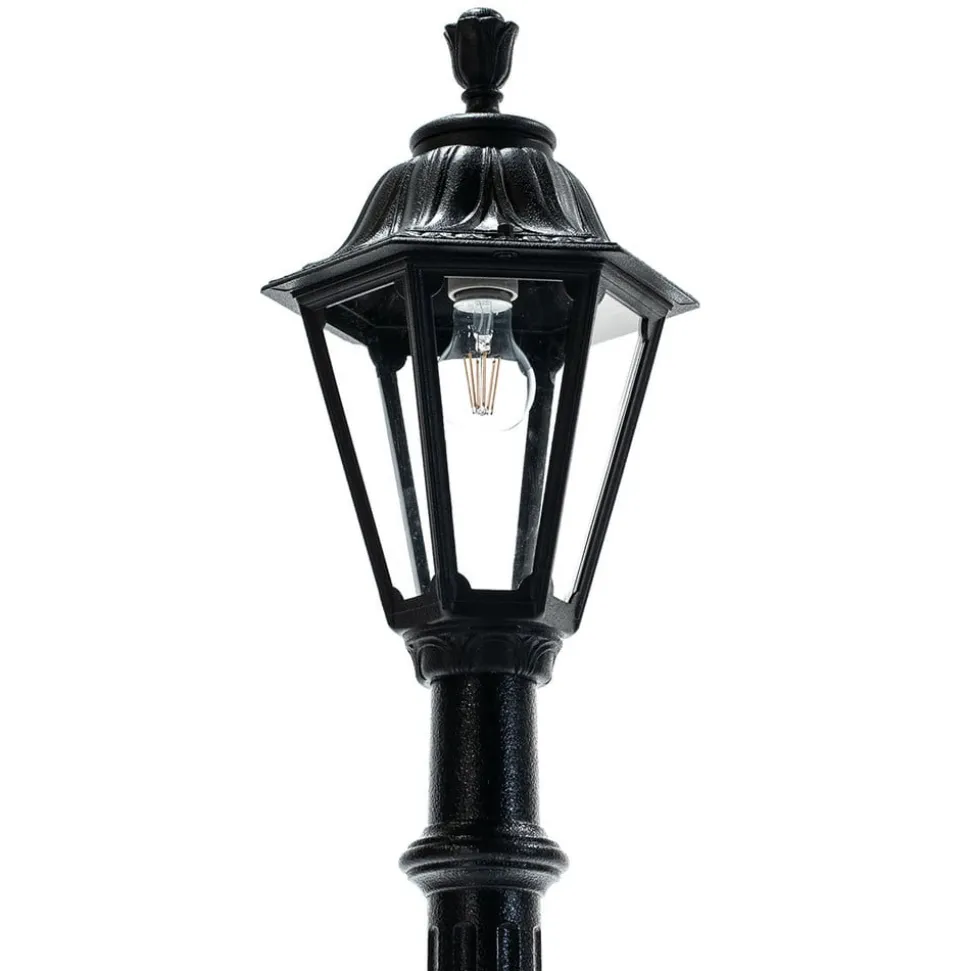 LED-lygtepæl Artu Rut, saltvandsresistent, IP55