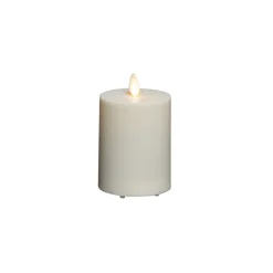 LED-lys IP44 cremehvid glat Højde 13 cm