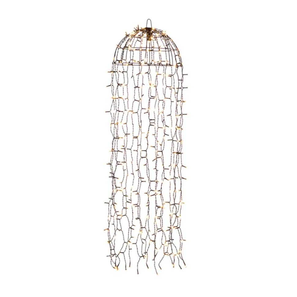 LED-lysgardin vandmand 2.600K 400 LED'er 95x30cm