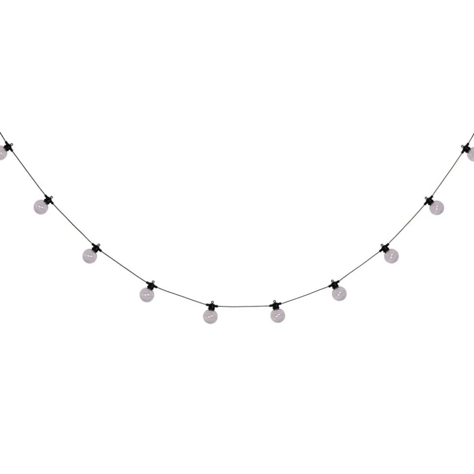 LED-lyskæde CADENA, RGB, sort, 10 lyskilder, 10 m