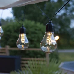LED-lyskæde Glow, Batteri, klar