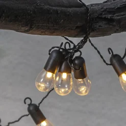 LED-lyskæde Small Hooky, gennemsigtig