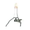 LED-lyskæde top pærer IP44 rav 16-flamme