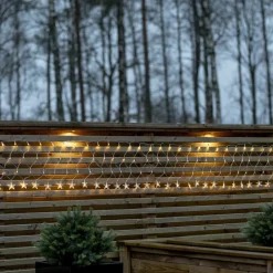 LED-lysnet StarNet klar plast længde 480 cm 160 LED'er
