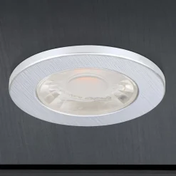 LED-møbelindbygningsspot Artist, sæt med 3, sølv