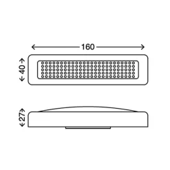 LED-møbellampe Pusi, batteridrevet