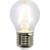 LED-miniglobe-pære E27 G45 2 W 2.700 K filament