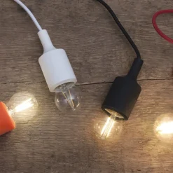 LED-miniglobe-pære E27 G45 2 W 2.700 K filament
