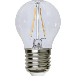 LED-miniglobe-pære E27 G45 2 W 2.700 K filament