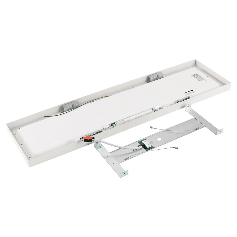 LED-panel PRO OFFICE SANO, 123 x 33 cm, DALI hvid metal CCT