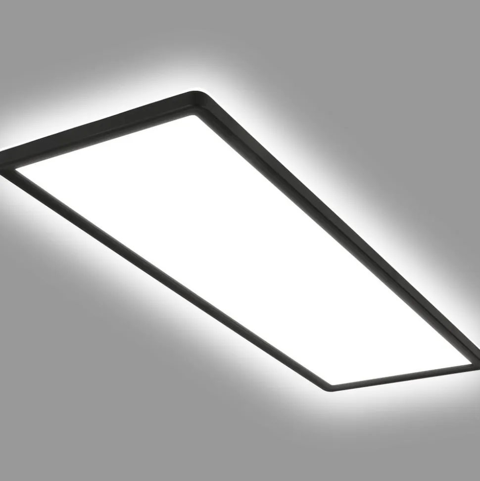 LED-panel til overflademontering Slim 58x20cm on/off 4.000K sort