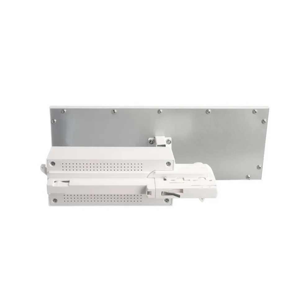 LED-panel TRACK LIGHT, hvid, 3-faset, 3.000 K, tænd/sluk