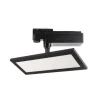 LED-panel TRACK LIGHT, sort, 3-faset, 3.000 K, tænd/sluk