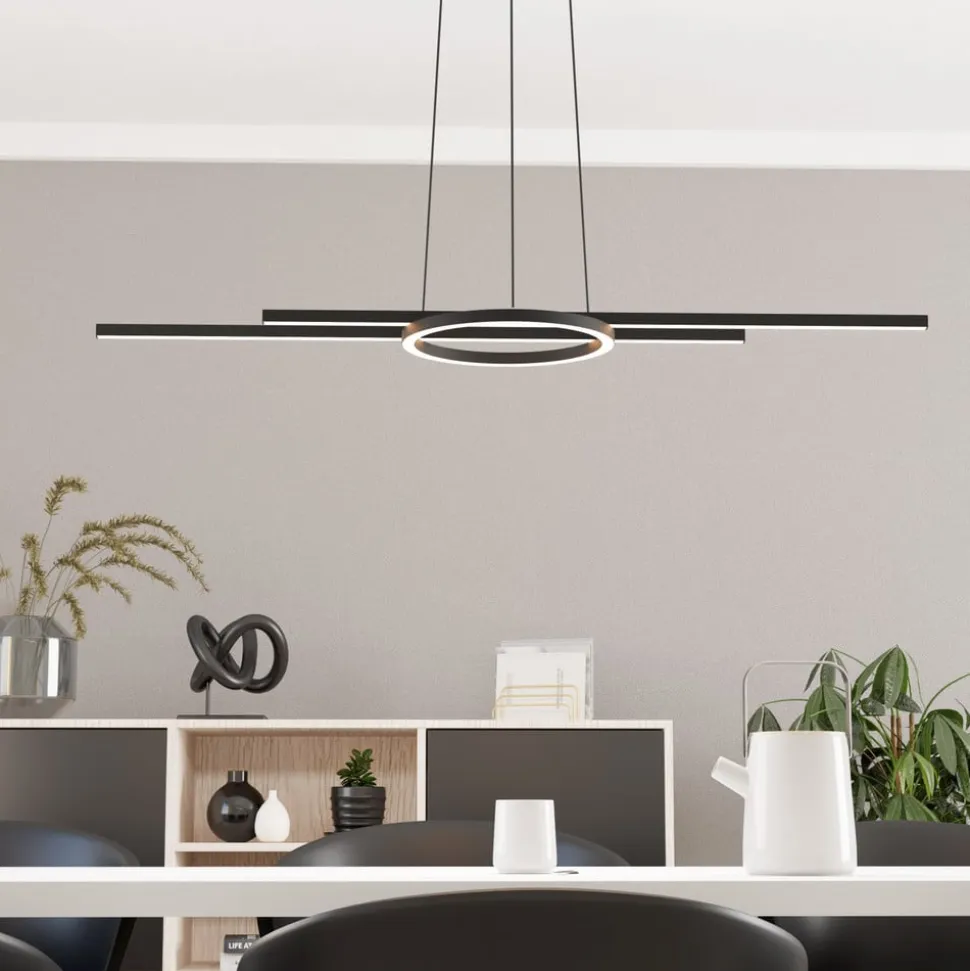 LED-pendel Zillerio-Z sort ZigBee CCT dim