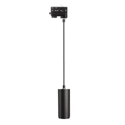 LED-pendellampe Lucea 3-faset 10W sort