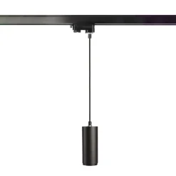 LED-pendellampe Lucea 3-faset 10W sort