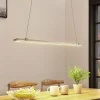 LED-pendellampe Tymon i bjælkeform, smal, udtræk