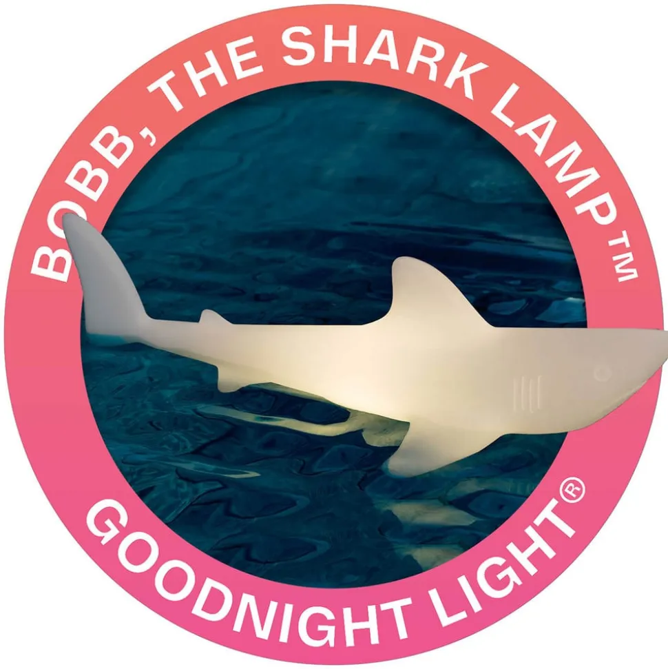 LED-pære BOBB the shark lamp, flydende, RGBW