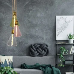 LED-pære Dilly E27 4W 2200K dæmpbar, rødtonet