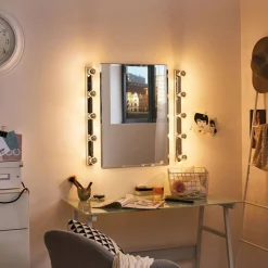 LED-pære E14 827 hovedspejl sølv 4,8W dæmpbar