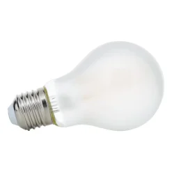 LED-pære E27 8 W 2.700 K 980 lm mat, kan dæmpes