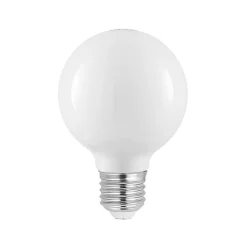 LED-pære E27 4 W G80 2.700 K dæmpes opal 3 stk