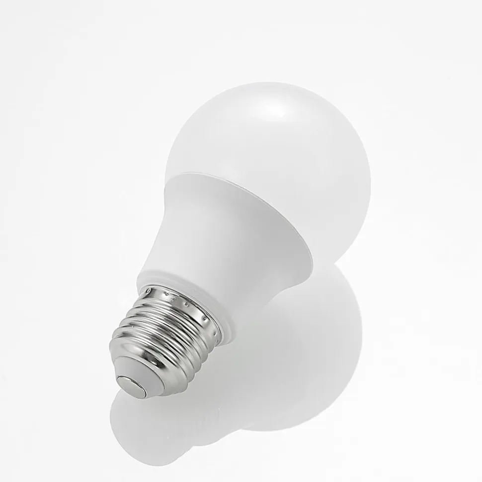 LED-pære E27 A60 4,9 W 3.000 K opal, 6 stk