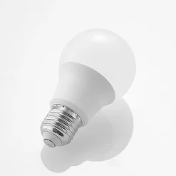 LED-pære E27 A60 8 W 3.000 K opal, sæt med 6 stk