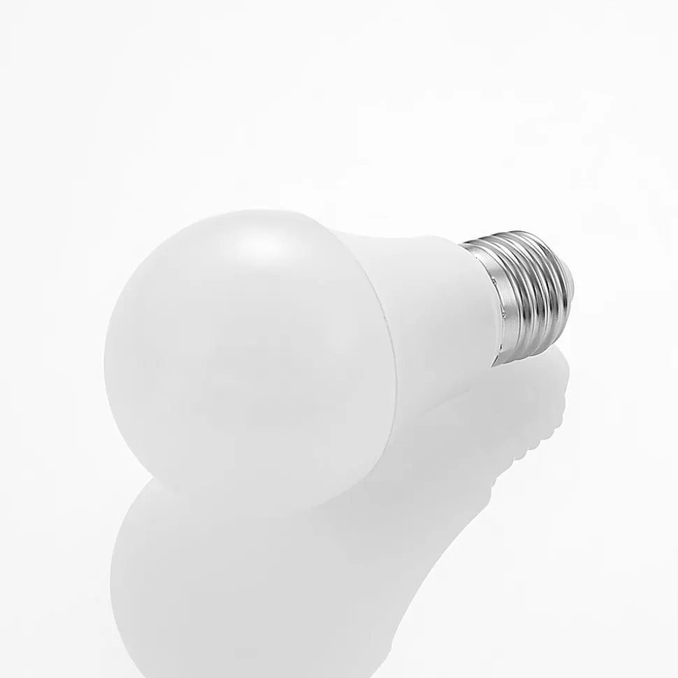 LED-pære E27 A60 9,5 W 3.000 K opal, sæt med 3 stk