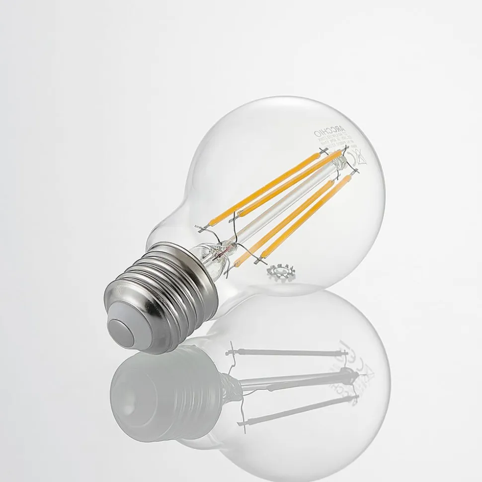 LED-pære E27 A60 6,5 W 827 3-trins-dæmper, 2 stk