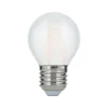 LED-pære, E27 G45, mat, 6W, 827, 720 lm, dæmpbar