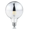 LED-pære E27 G125 7W 2.700K dæmpbart spejlhoved
