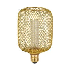 LED-pære E27 Mesh 3,5W 1.800K guld