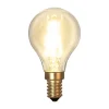 LED-pære E14 P45 filament 1,5W 2.100 K 120 lumen