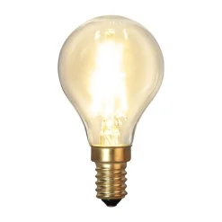 LED-pære E14 P45 filament 1,5W 2.100 K 120 lumen