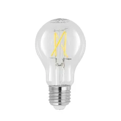 LED-pære E27 4W 2.700 K filament dæmpes klar 2 stk