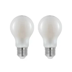 LED-pære E27 4W 2.700 K, kan dæmpes, opal 3 stk