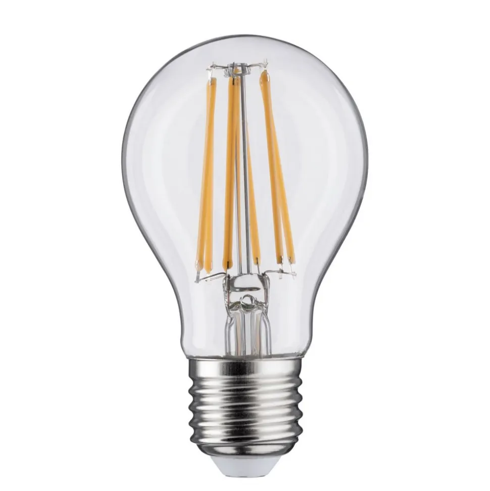 LED-pære E27 9W filamentpære 2.700K klar