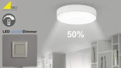 LED-pære E14 4W filamentpære, 2.700K Switch Dimmer