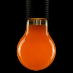 LED-pære, orange, E27, 2 W, dæmpbar
