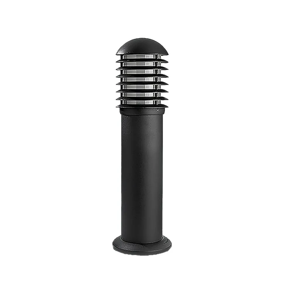 LEDS-C4 Balizas Gitter-sokkellampe, antracit, aluminium E27