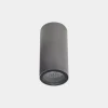 LEDS-C4 Eko udendørs loftlampe, grå, Ø 6 cm, aluminium