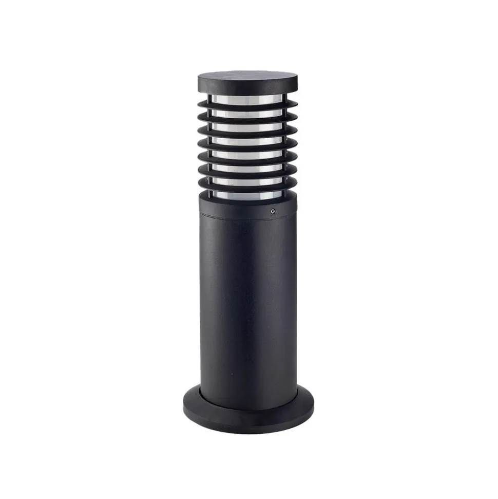 LEDS-C4 Nott-sokkellampe, sort, polypropylen, E27