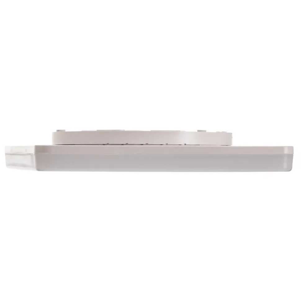 LED-sensorloftlampe Pronto, kantet, 33x33cm