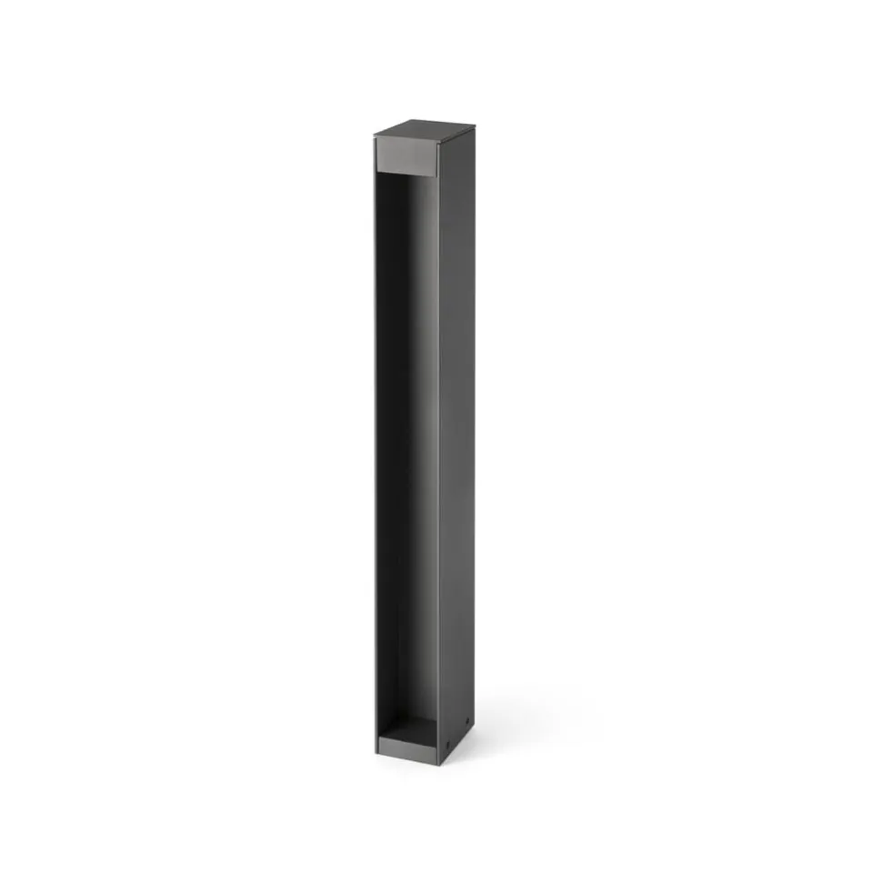 LED-sokkellampe Cerler, antracit, 60 cm, metal, IP65, CCT