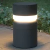 LED-sokkellampe Sete, mørkegrå