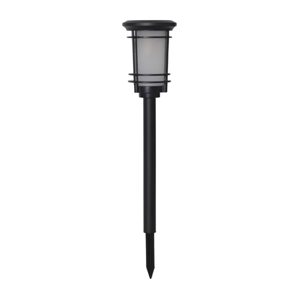 LED-sokkellampe solcelle Flame med flammeeffekt