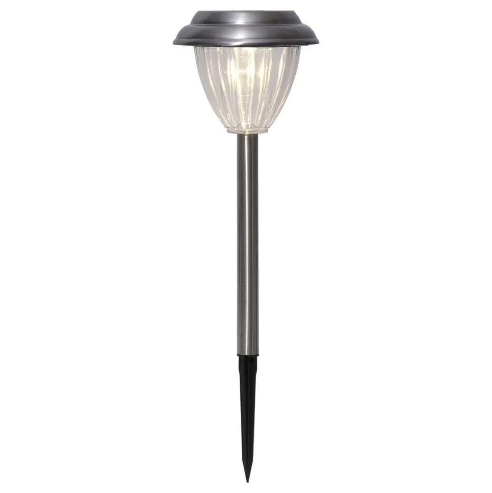 LED-sokkellampe solcelle Palma i sæt af 4