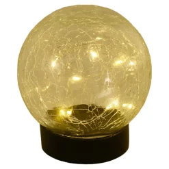 LED-solcelle-dekolampe 5248203 i glas, sæt med 3