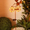 LED-solcelle-dekorationslampe 5282414 med cykel